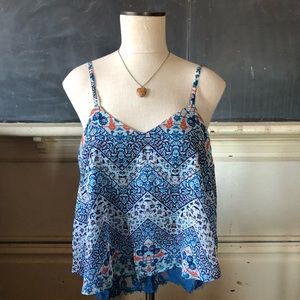 Chiffon Print cami